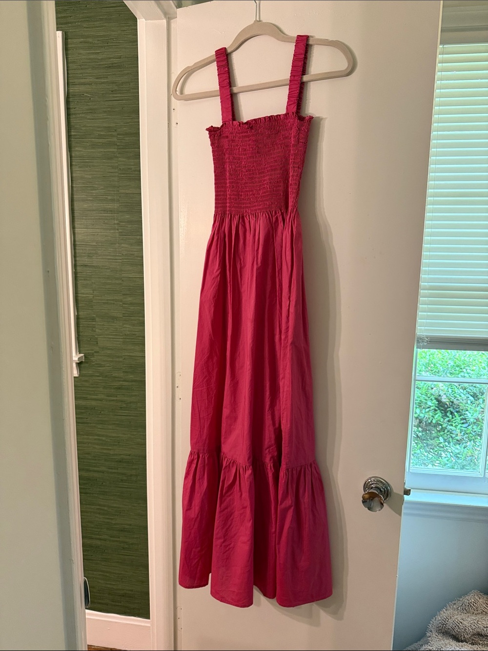Hill House The Nap Dress in Fuchsia